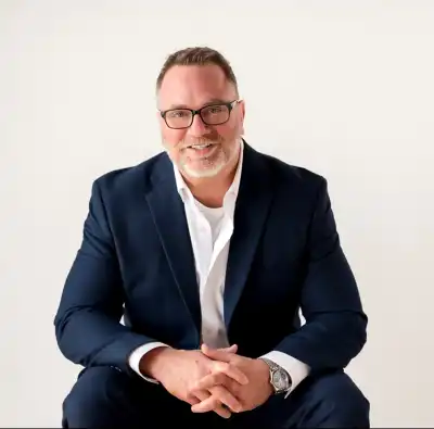 image of a man in a blue suit